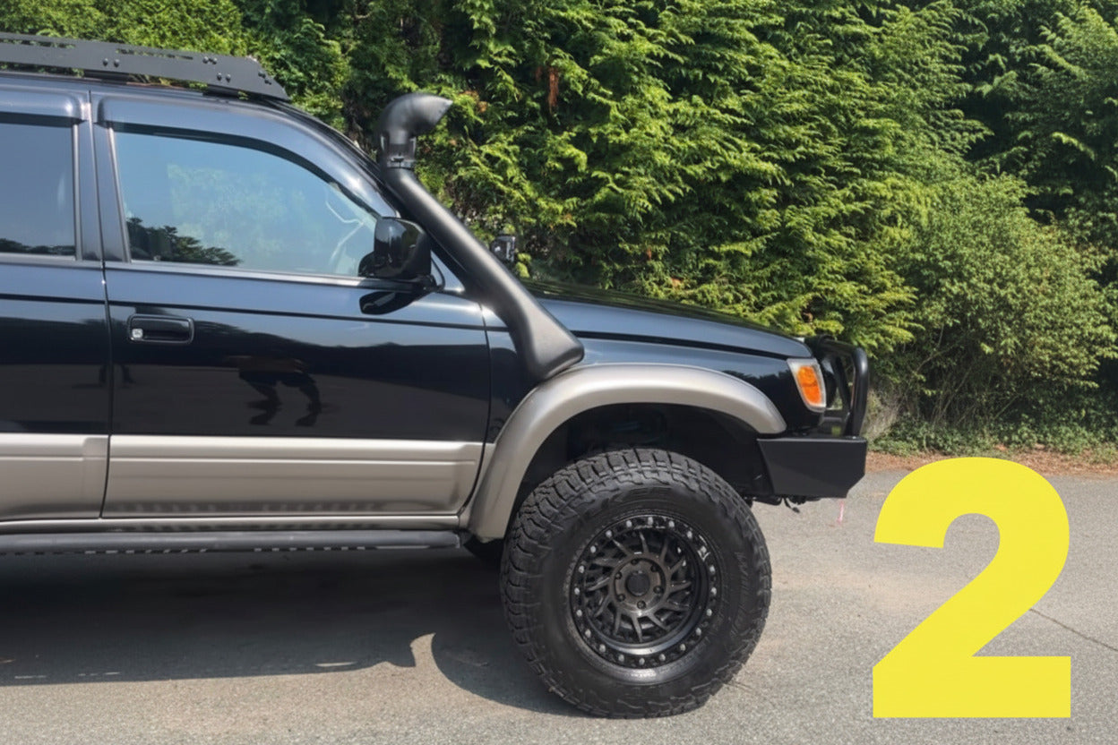Toyota 4runner 3rd gen Limited Paint Protection Film (PPF) Kit - Full sides
