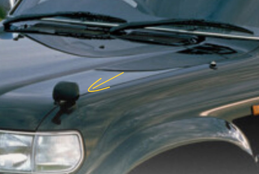 Toyota Land Cruiser 80 series (rhd) Paint Protection Film (PPF) Kit - Full sides