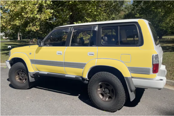 Toyota Land Cruiser 80 series (rhd) Paint Protection Film (PPF) Kit - Full sides