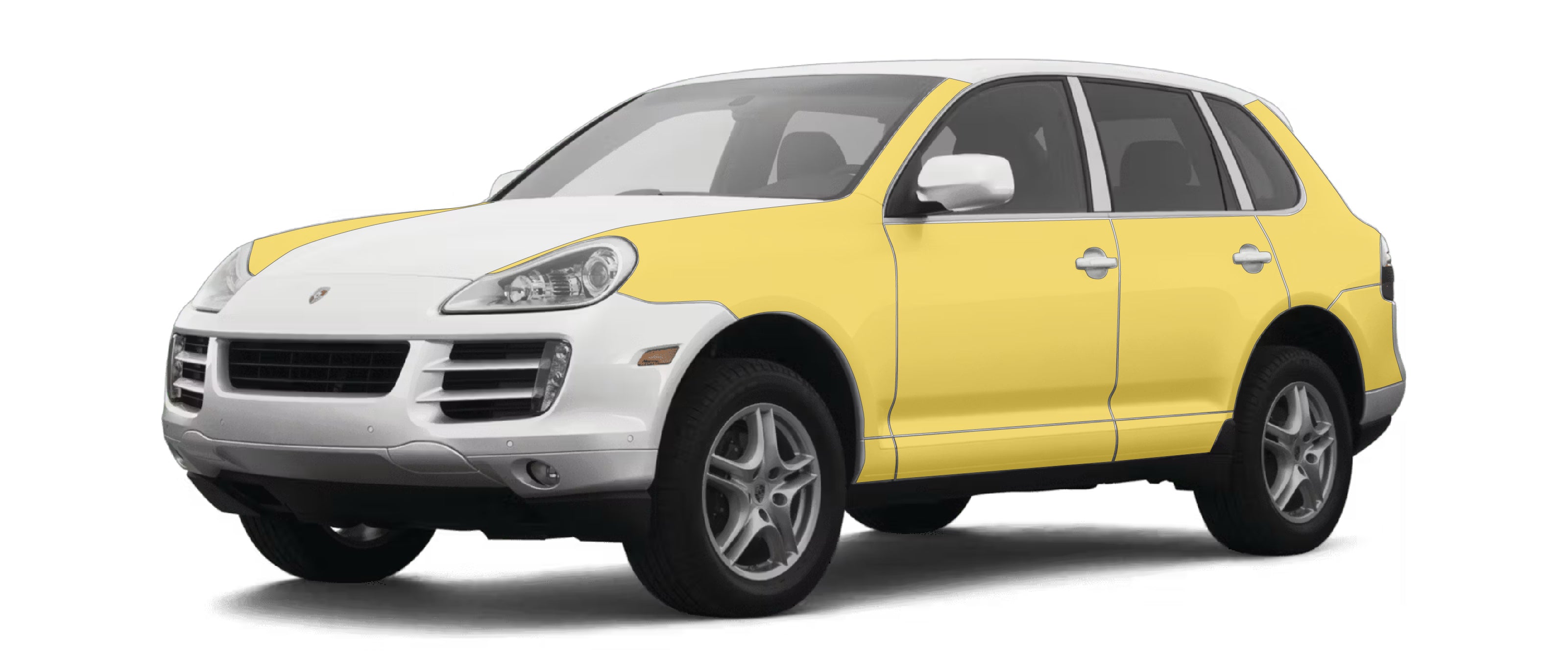 Porsche Cayenne 957 - PPF kit