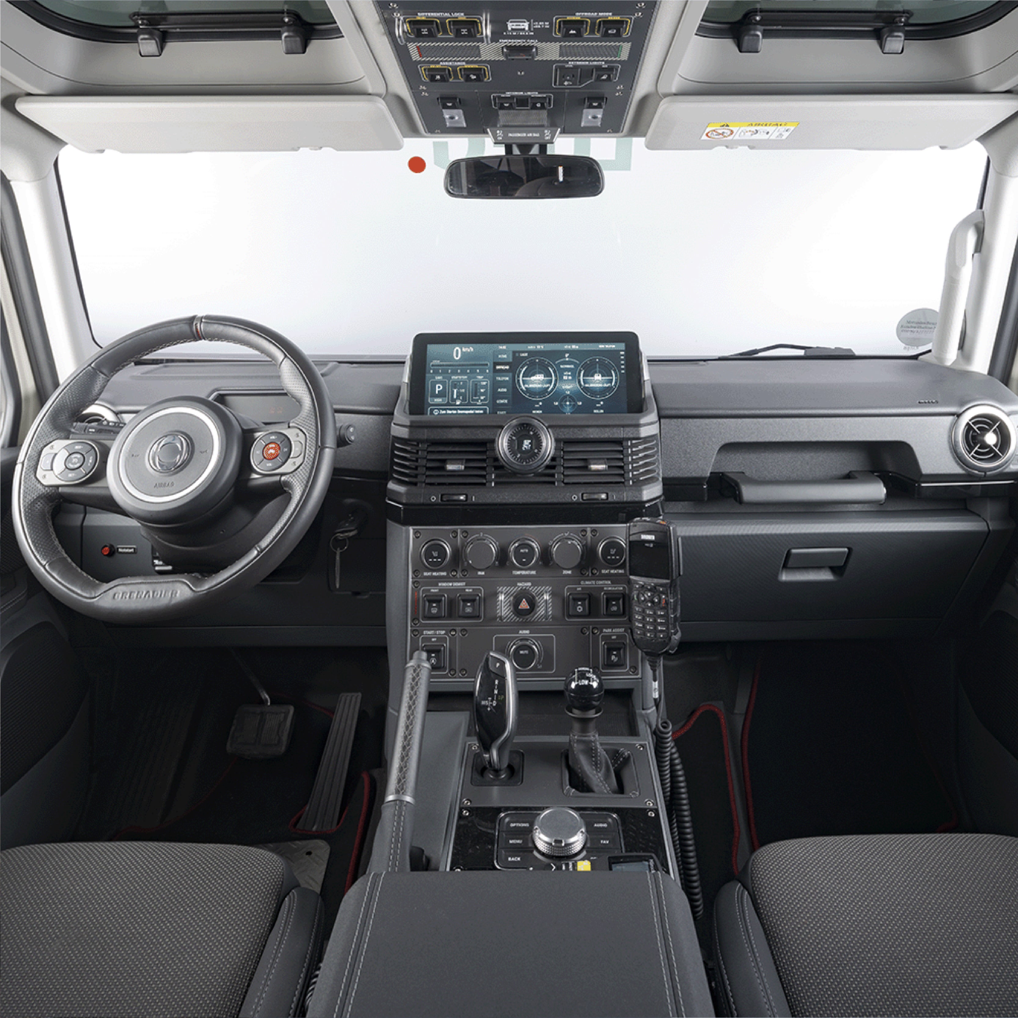 Ineos Grenadier Paint Protection Film (PPF) Kit - Interior Screens and Trim