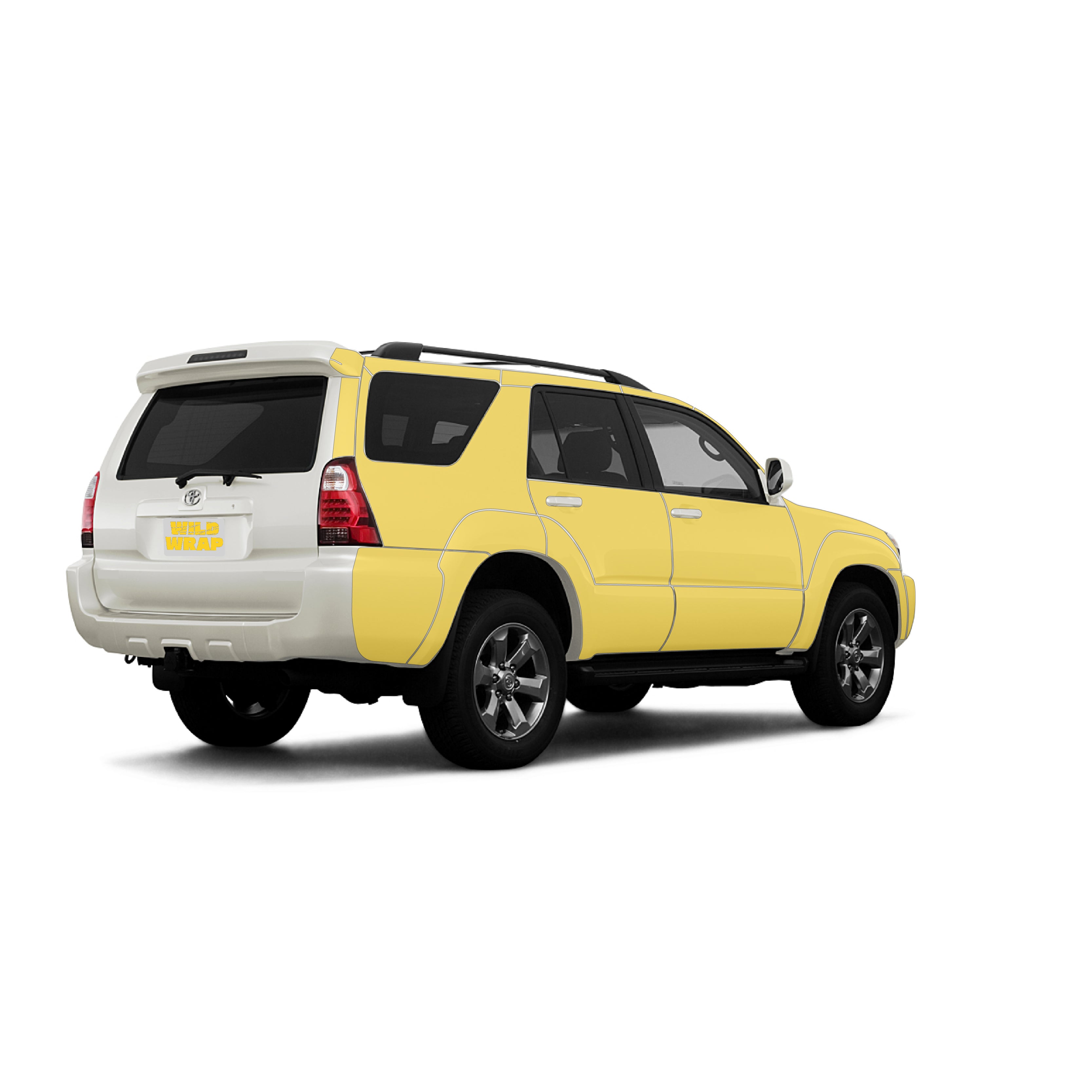 4Runner 4th Gen Paint Protection Film (PPF) Kit - Full sides