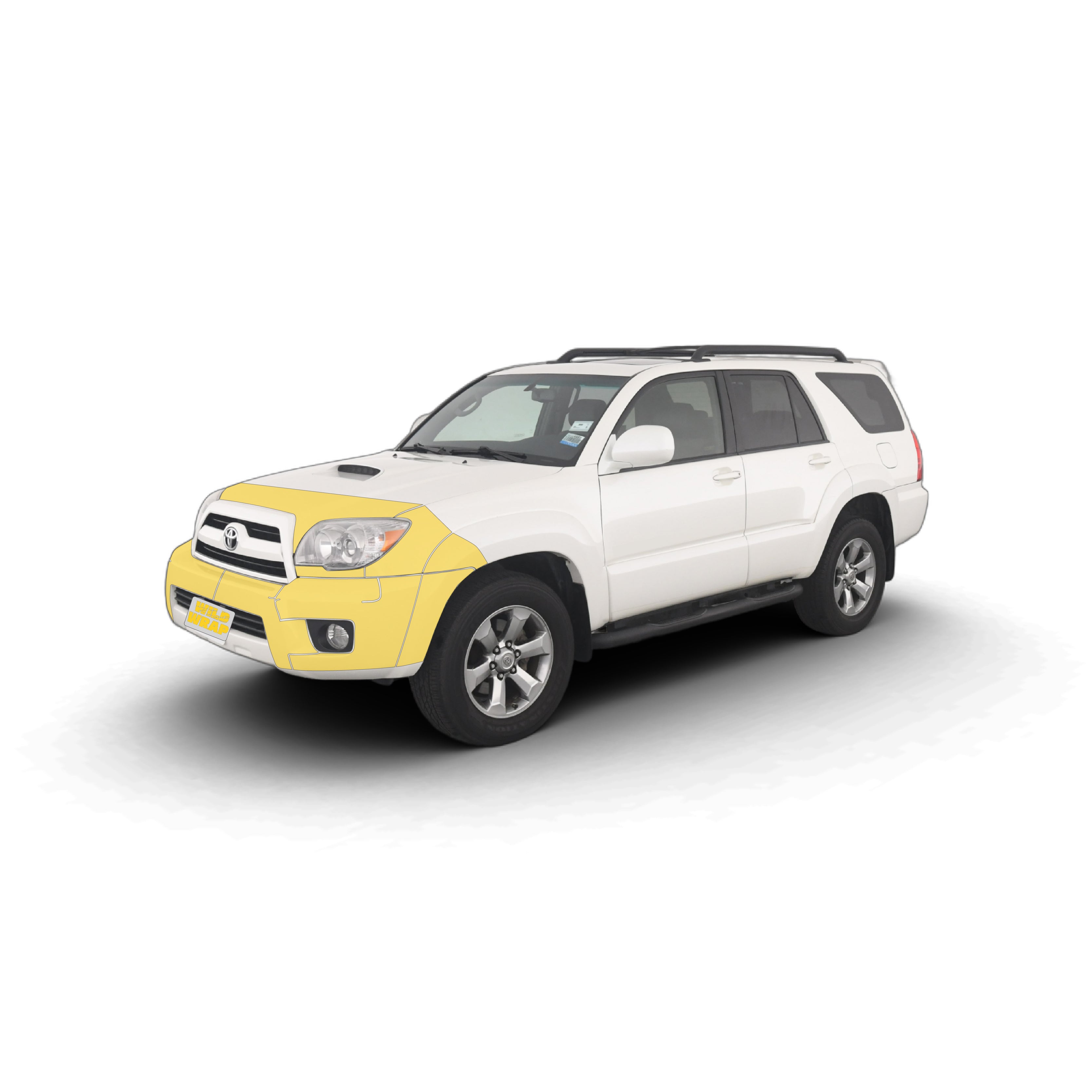 4Runner 4th Gen Paint Protection Film (PPF) Kit - Front end