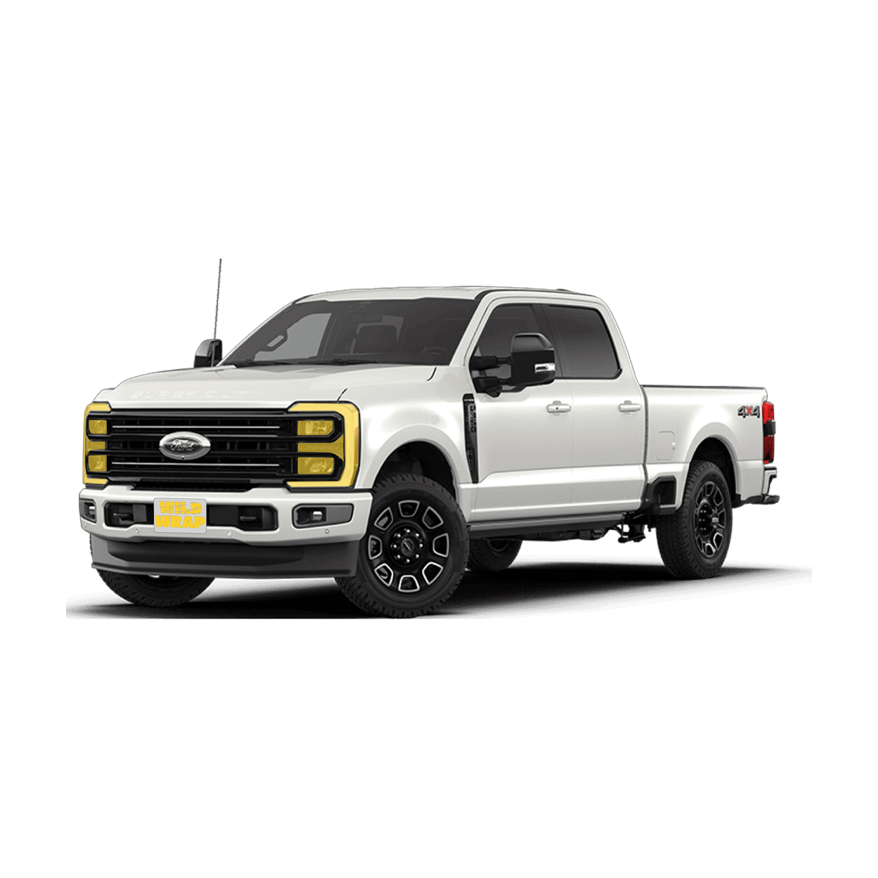 Ford F250 - F350 Super duty 5th gen Paint Protection Film (PPF) Kit - Headlights
