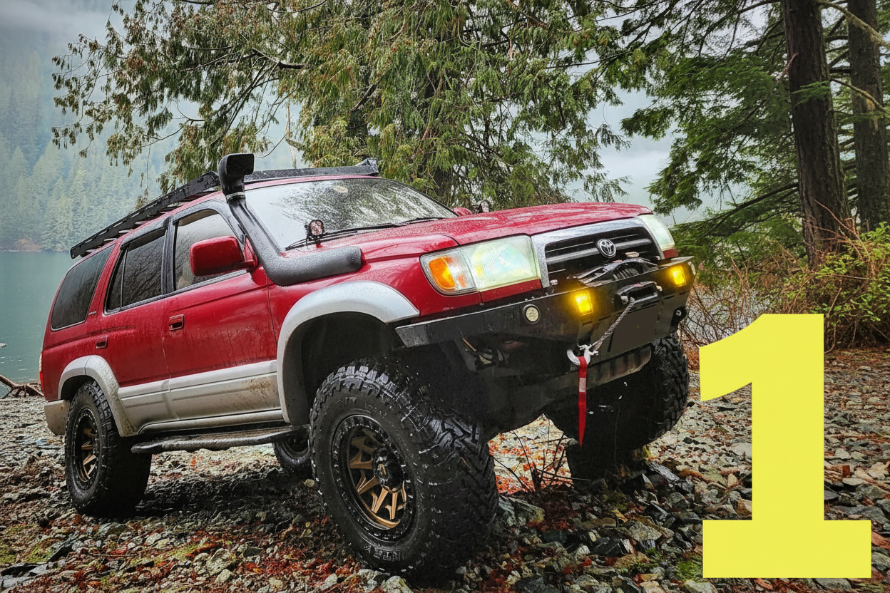 Toyota 4runner 3rd gen Limited Paint Protection Film (PPF) Kit - Full sides