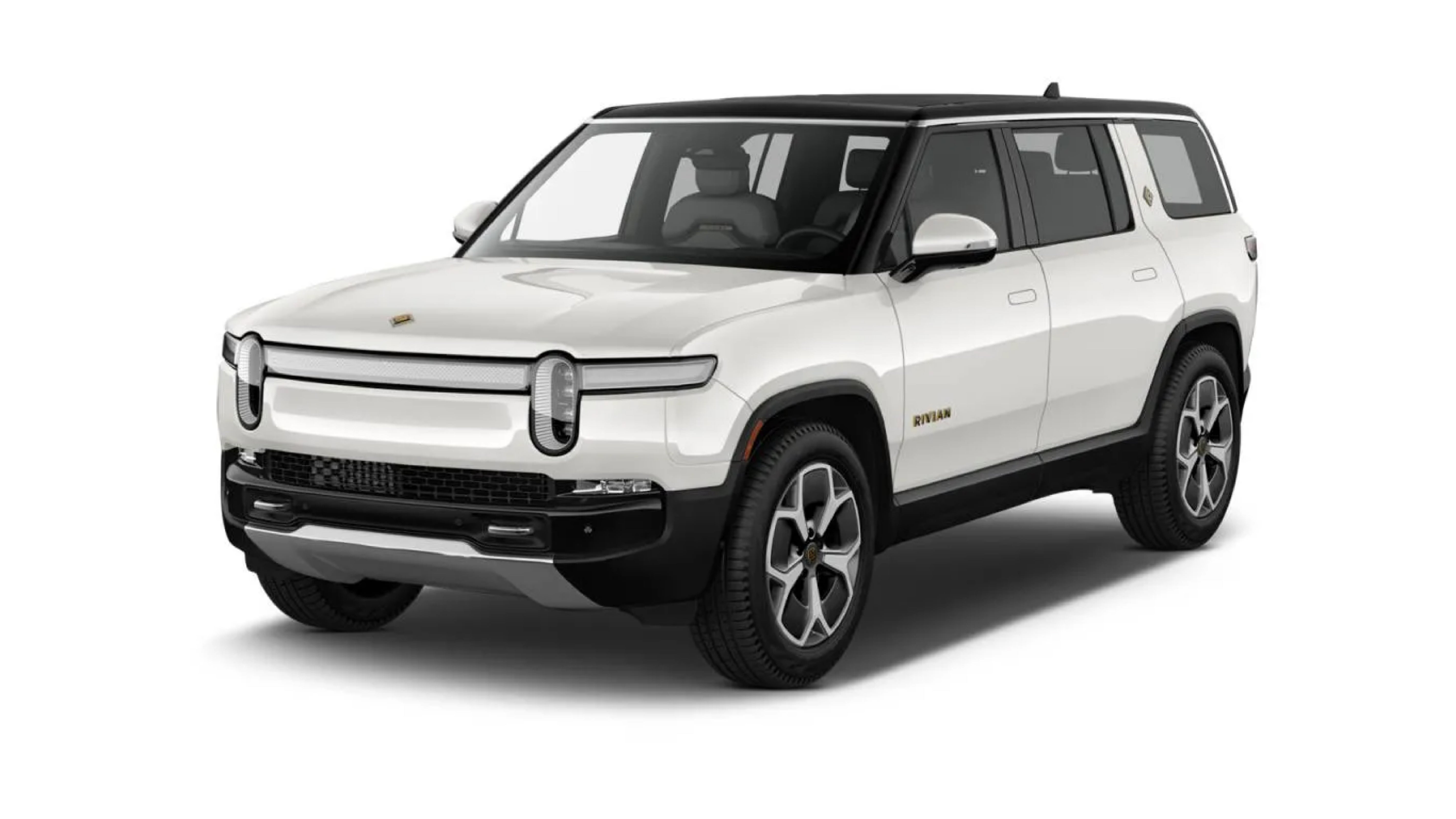 White Rivian R1s Suv product image used for WildWrap DIY paint protection film kit fitment reference