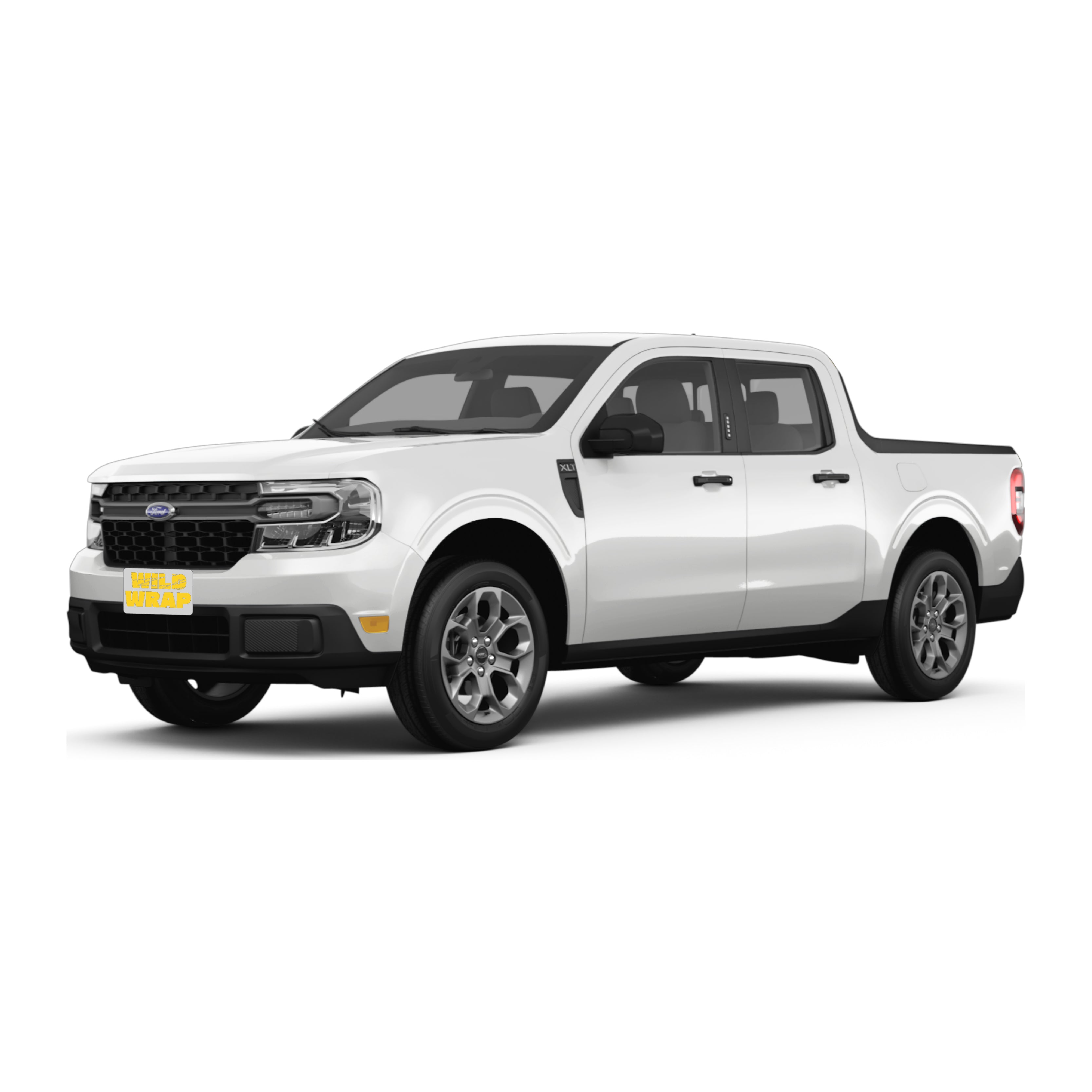 ford Maverick 1st gen 2022 stock photo used as vehicle reference for WildWrap DIY paint protection film kit front view