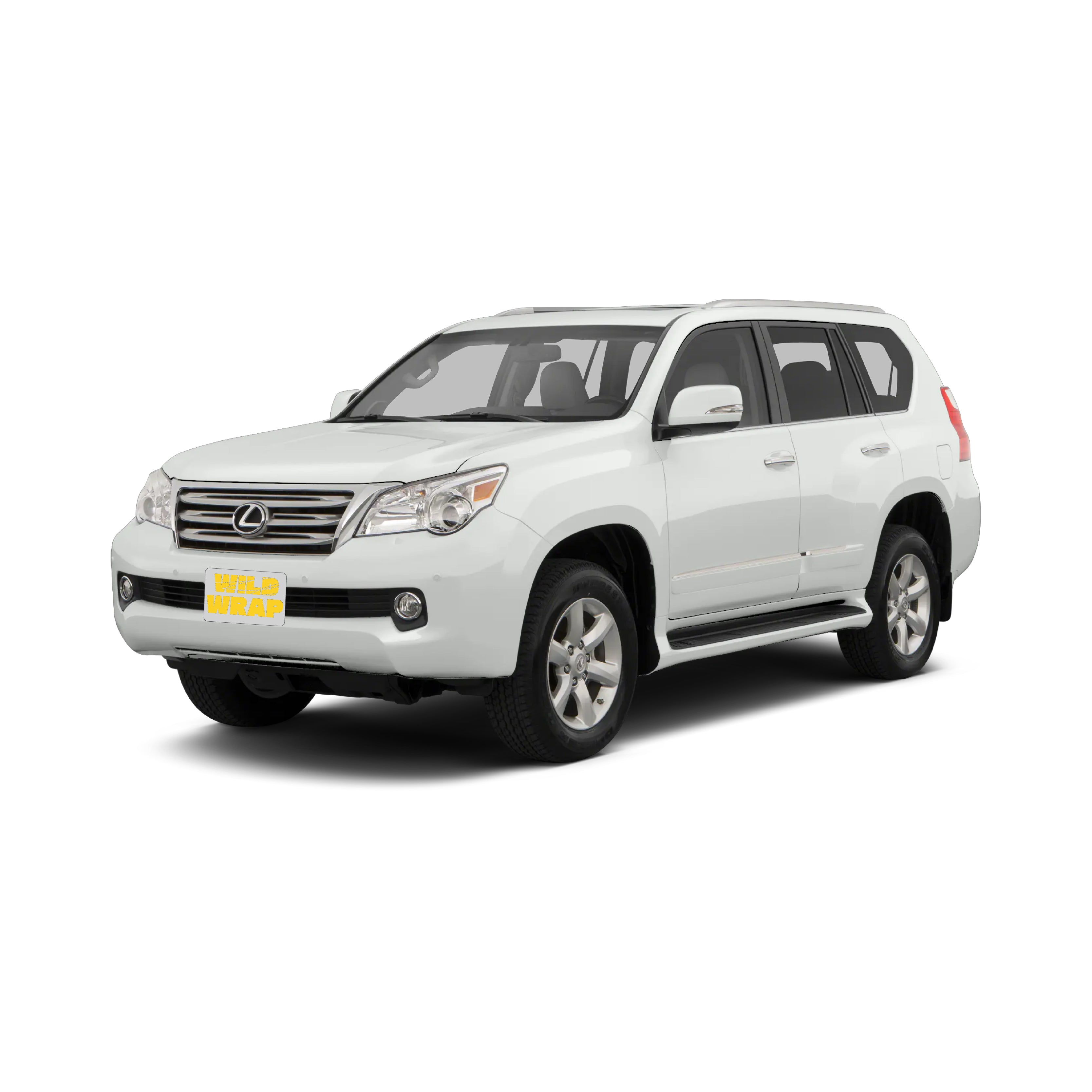 lexus Gx460 front view stock photo used as vehicle reference for WildWrap DIY paint protection film kit