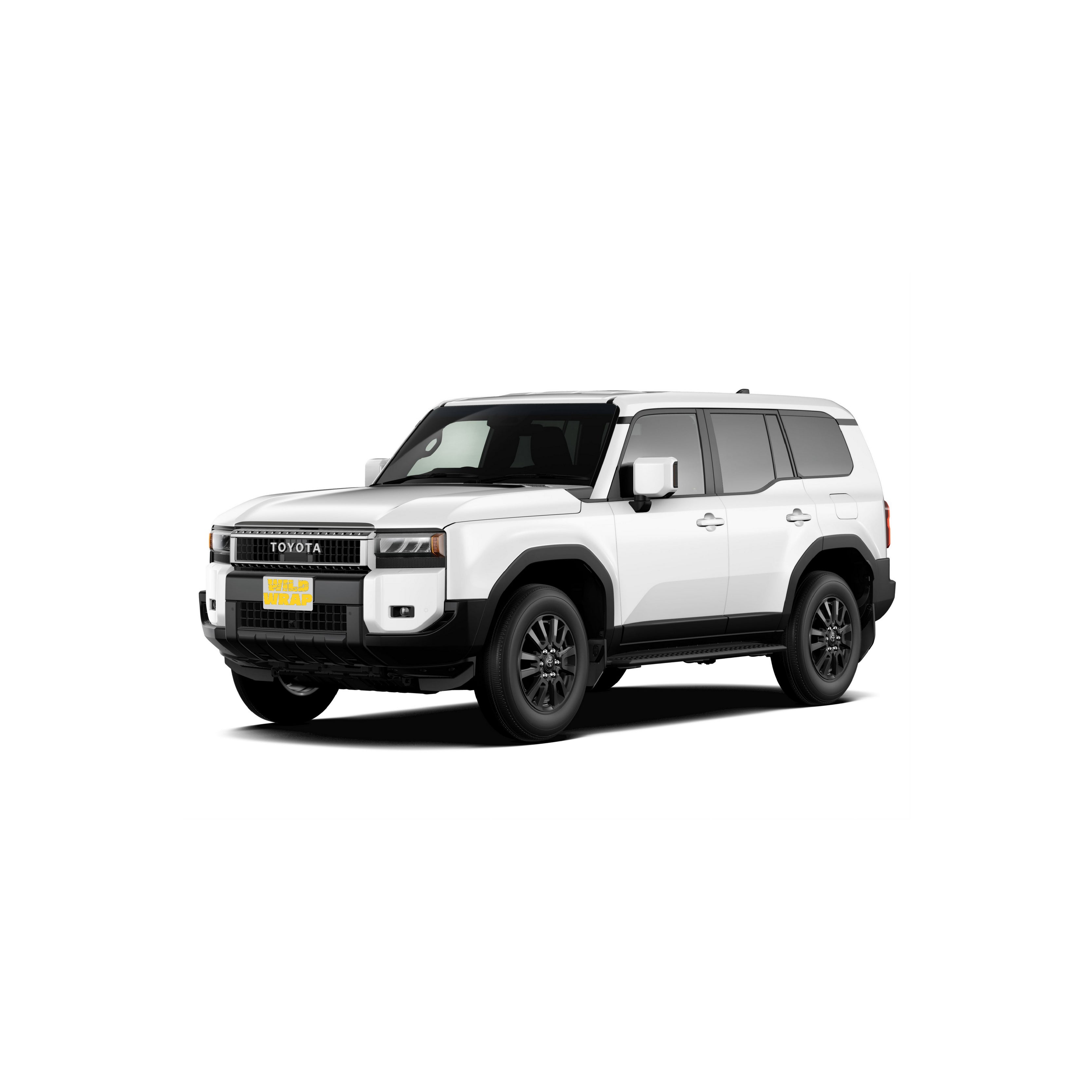 Toyota Land cruiser 250 prado stock photo used as vehicle reference for WildWrap DIY paint protection film kit