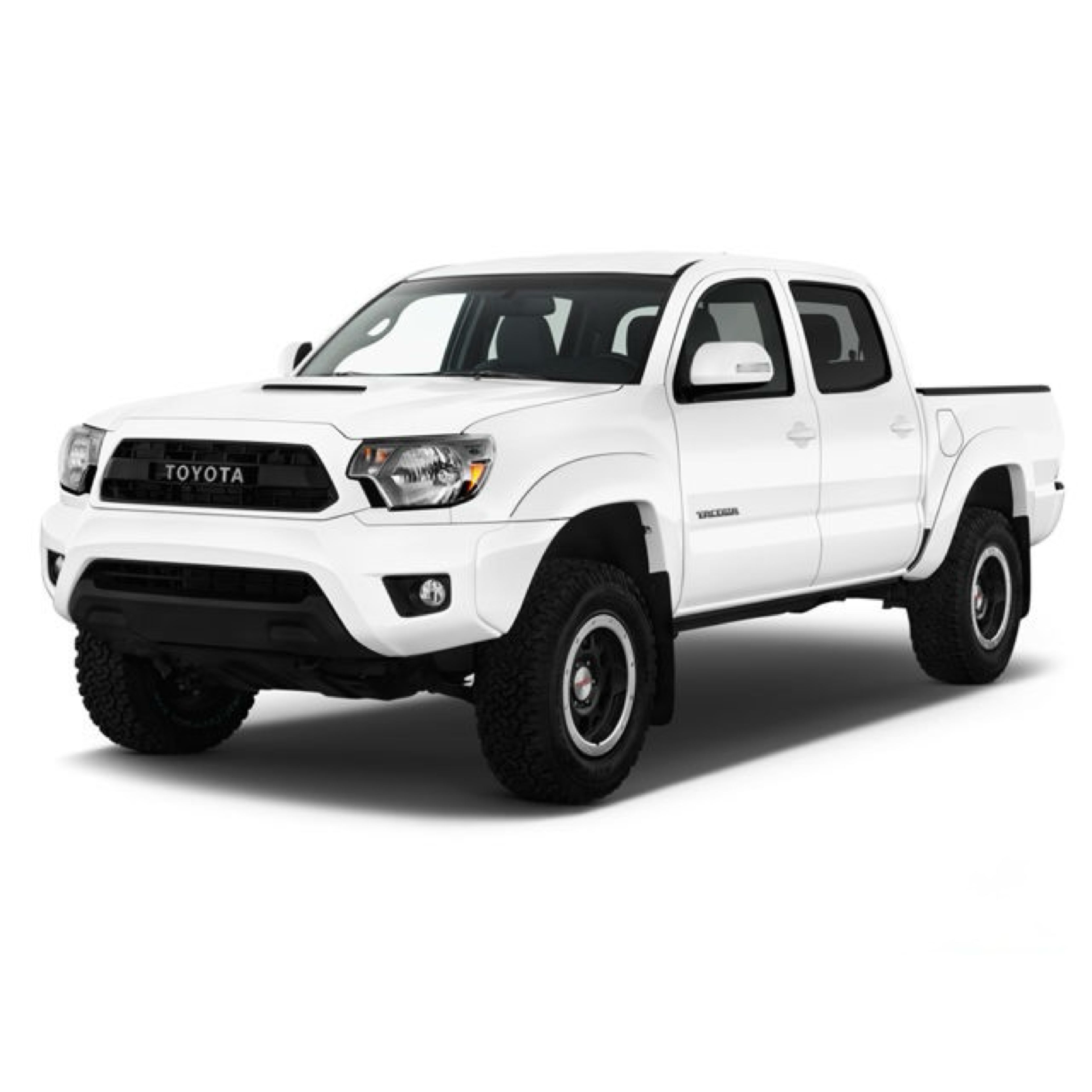 Toyota Tacoma 2nd gen stock photo used as vehicle reference for WildWrap DIY paint protection film kit
