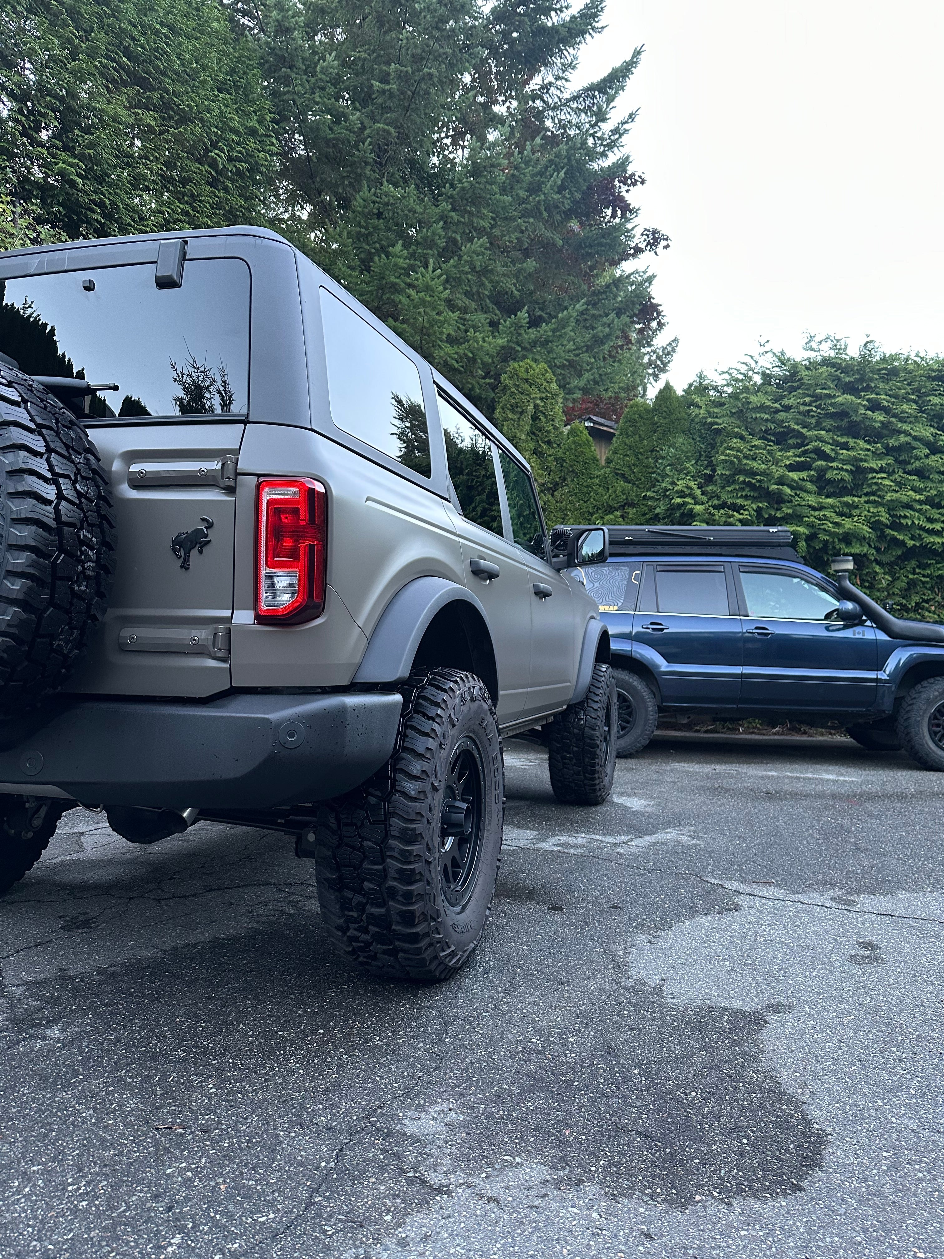 Full Matte Conversion - Ford Bronco 6th Gen (2021-Now) Paint Protection Film (PPF) Kit -