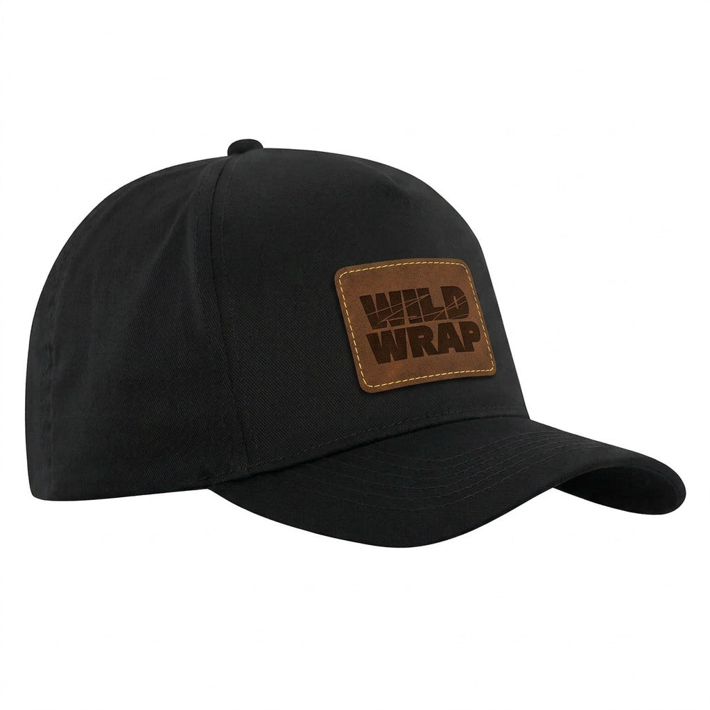 Wild Wrap Leather Patch Baseball Cap