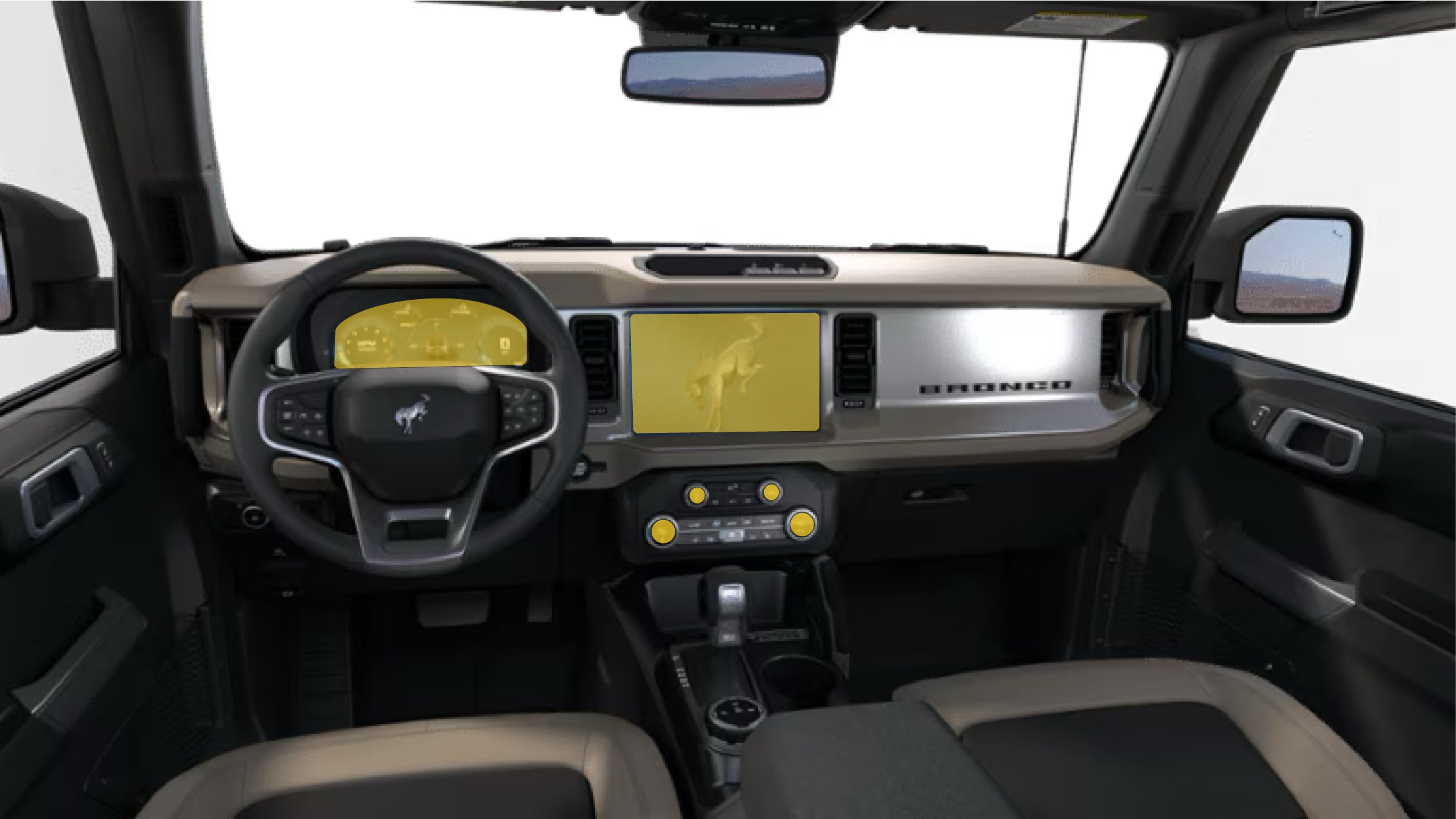 Interior PPF kit - Ford Bronco (2021-Now)