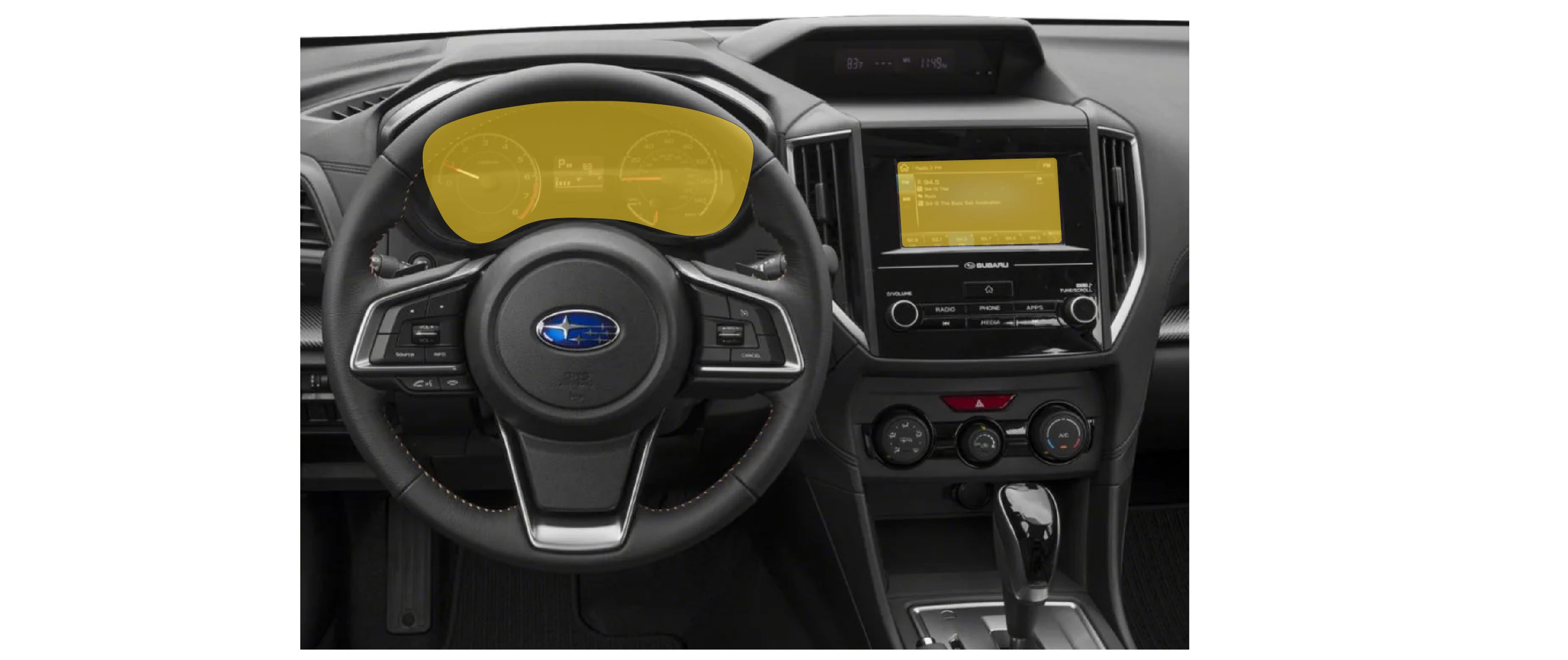 Subaru Crosstrek 2nd Gen (2018-2023) Paint Protection Film (PPF) Kit - Interrior