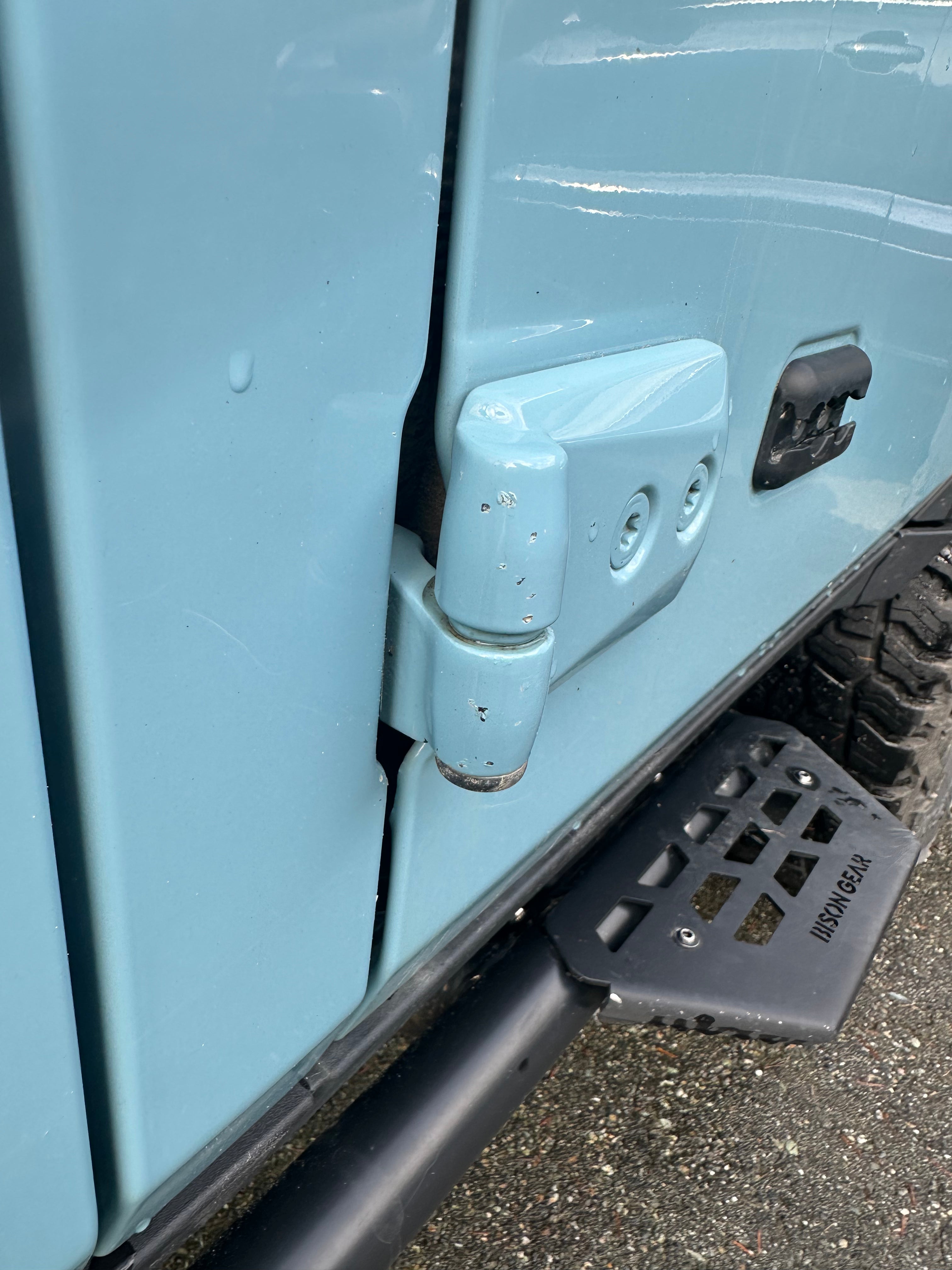Ineos Grenadier - Paint Protection Film (PPF) Kit - Hinges kit 4 Doors