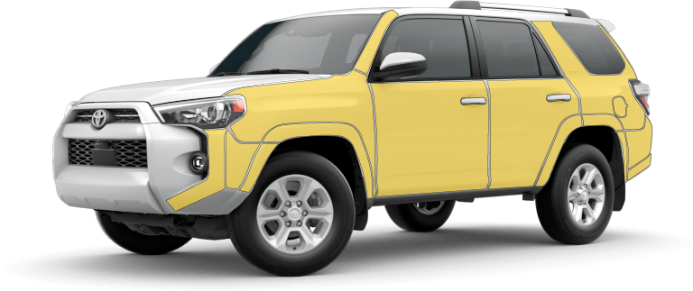 Toyota 4Runner 5th Gen (2010-2025) Paint Protection Film (PPF) Kit - Full Sides