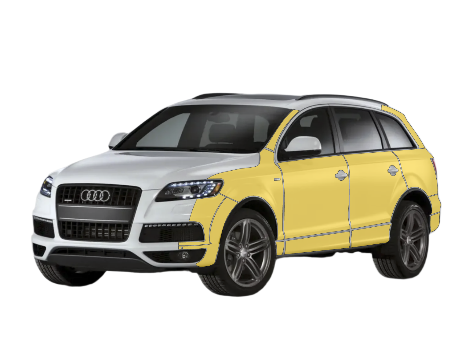 Audi Q7 1st gen - PPF kit