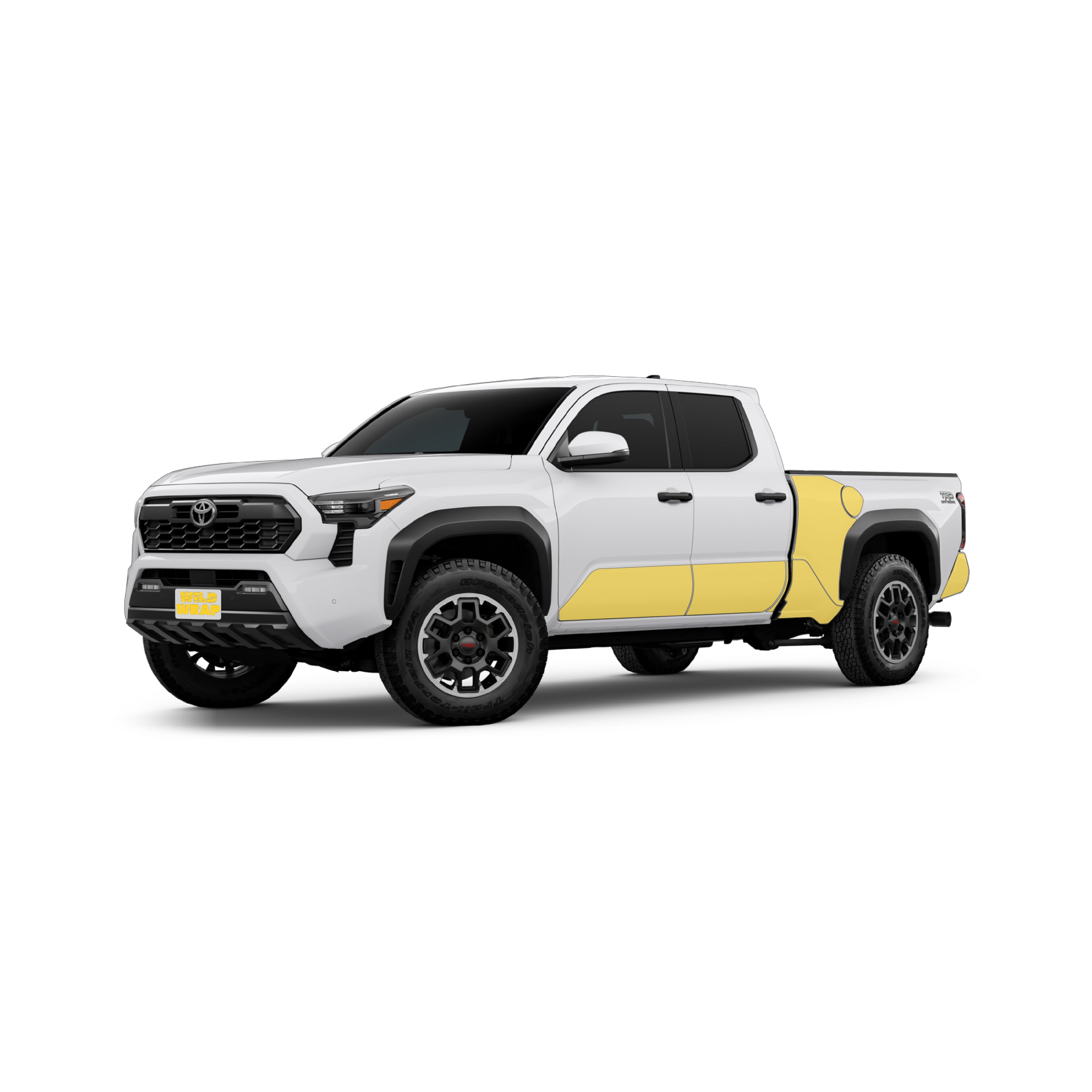 toyota tacoma 4th gen limited trd pro trailhunter diy ppf paint protection film clear bra kit wrap 3m  

