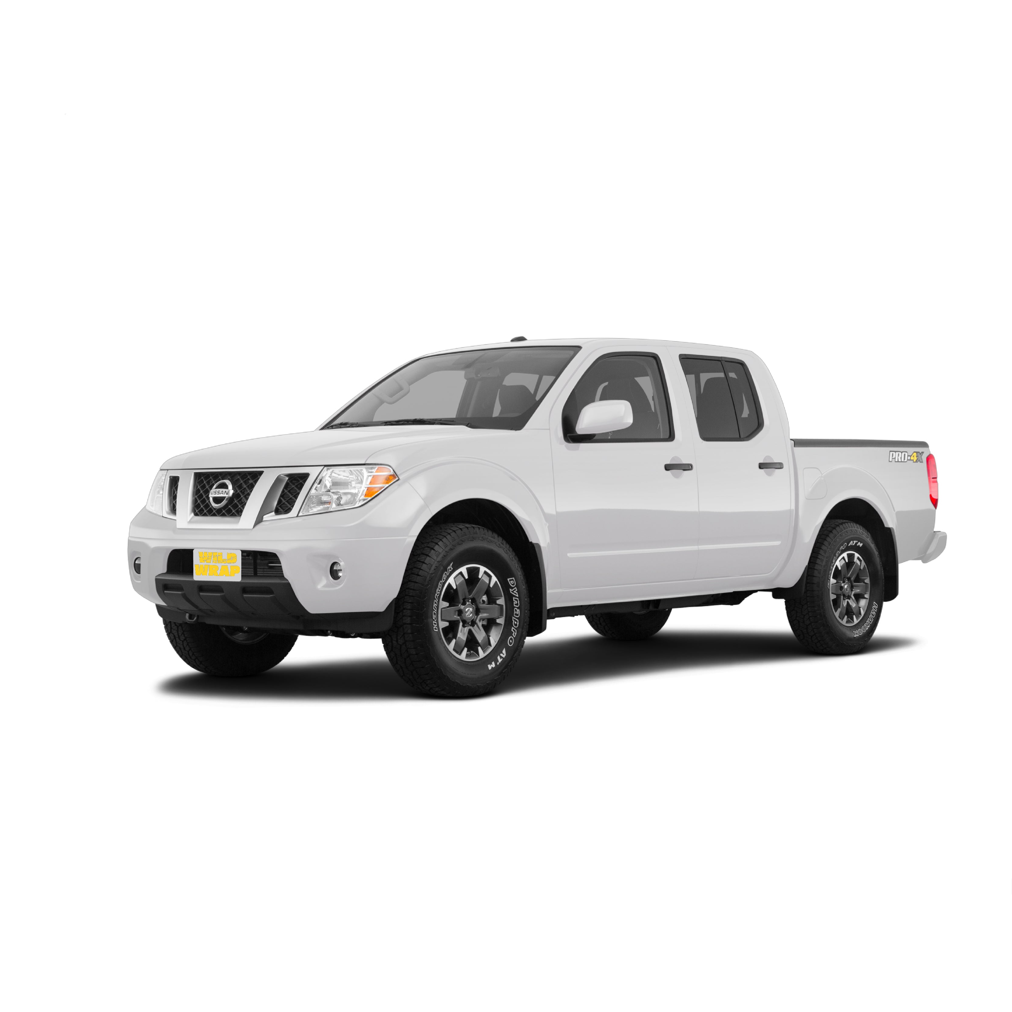 Nissan Frontier 2nd gen stock photo used as vehicle reference for WildWrap DIY paint protection film kit