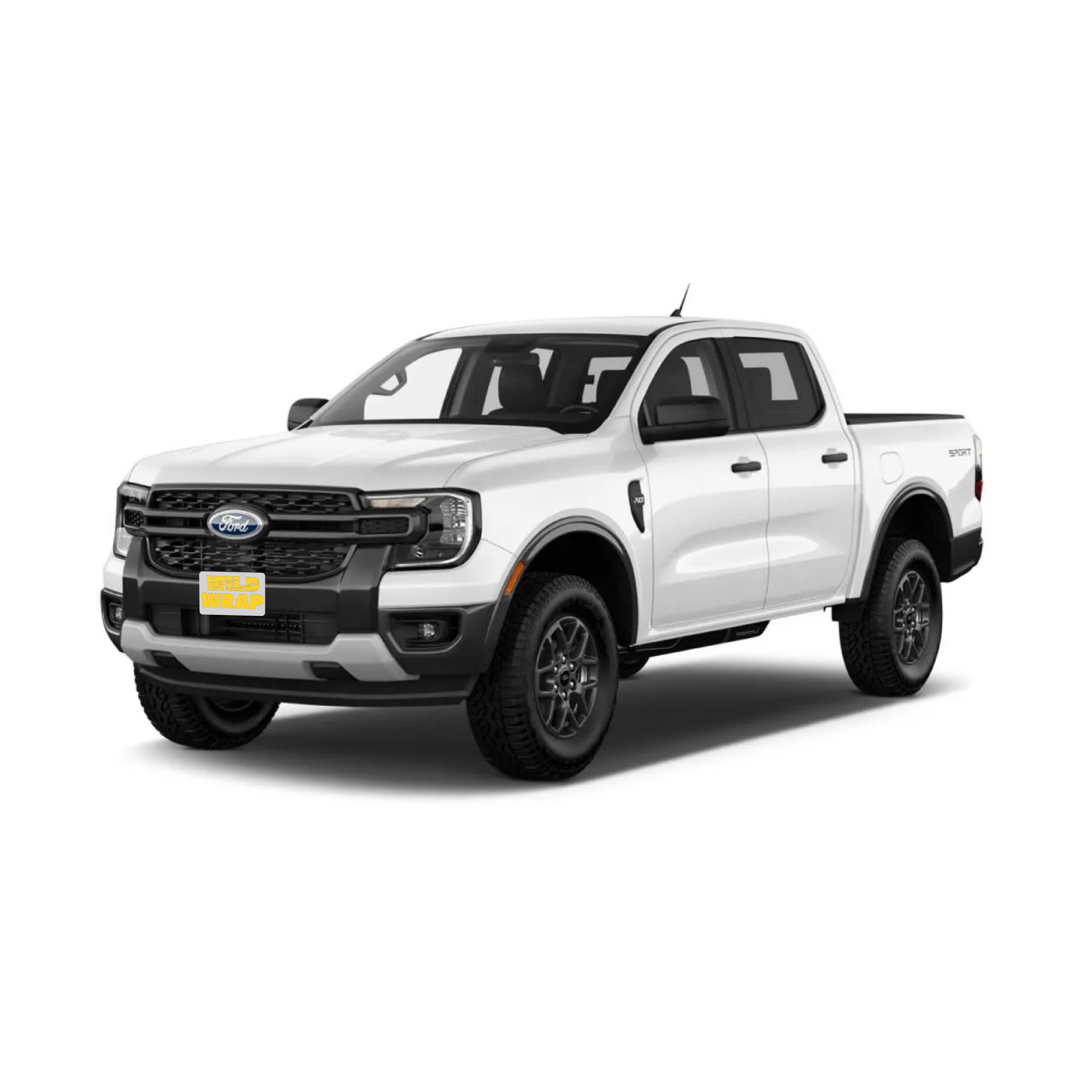 ford ranger 5th gen 2025 stock photo used as vehicle reference for WildWrap DIY paint protection film kit
