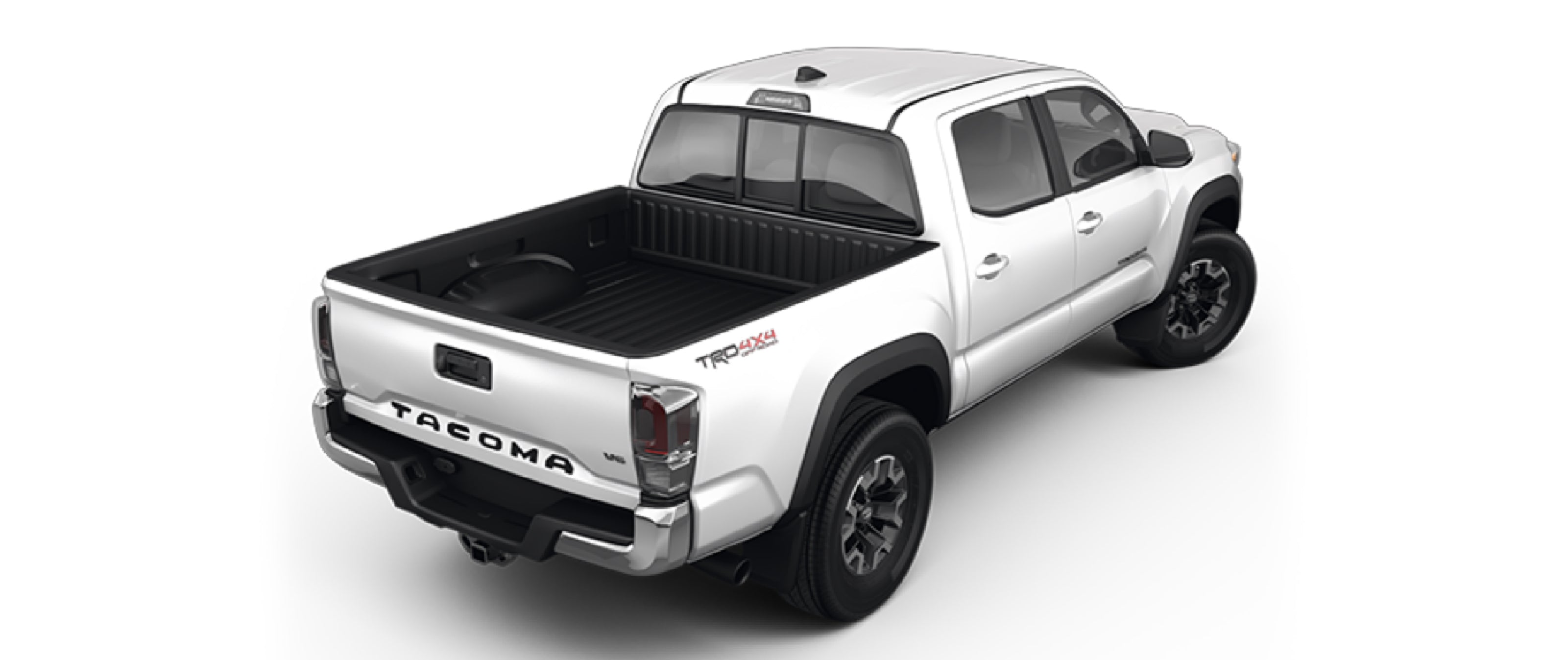 Toyota Tacoma 3rdgen rear stock photo used as vehicle reference for WildWrap DIY paint protection film kit
