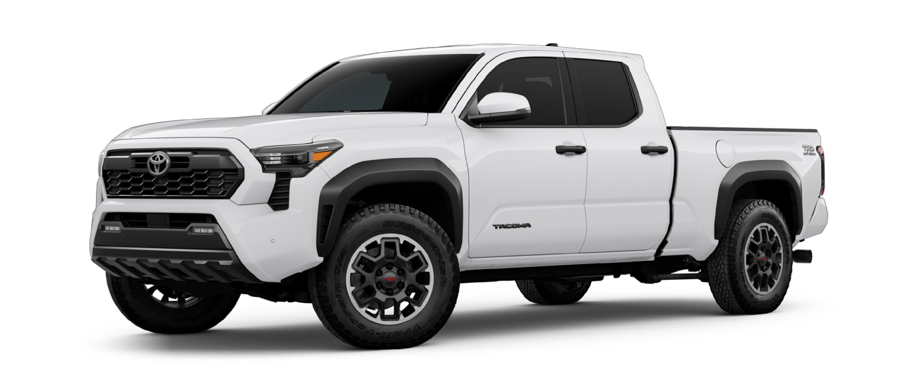 Toyota Tacoma 4th gen stock photo used as vehicle reference for WildWrap DIY paint protection film kit

